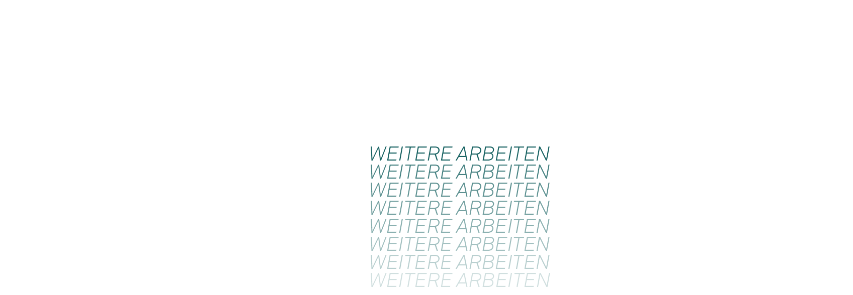 Weitere Arbeiten